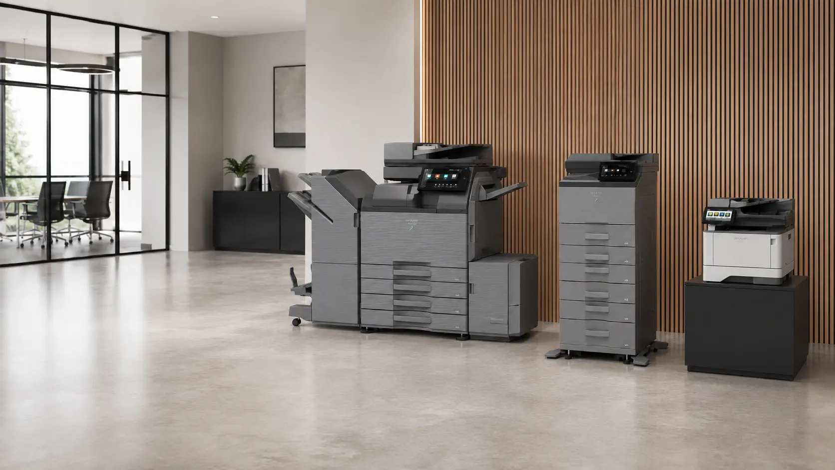 Office photocopier and printer devices
